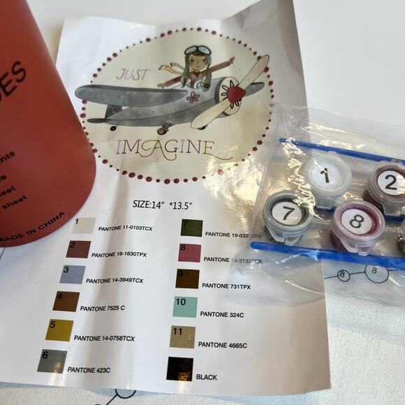 NEW Matilda Jane Just Imagine Paint By Number Set - Picture 7 of 8